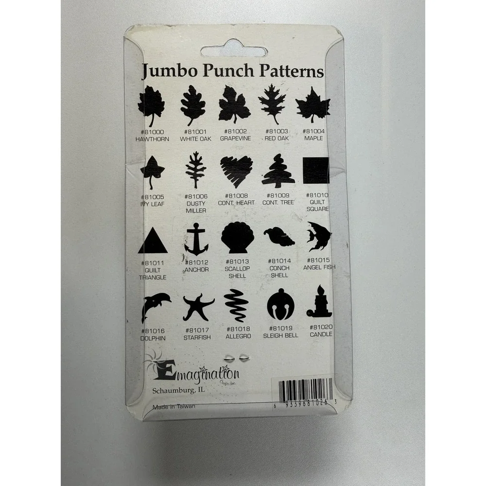Anchor Nautical Jumbo Hole Punch Emagination paper Scrapbook Craft Shapes